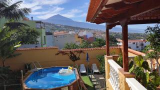 Casa" VISTAS AL TEIDE" mar Piscina privada parking cubierto gratuito en las instalaciones - La Victoria de Acentejo - 9