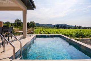 Villa Maria: Piscine privative chauffée* Sauna Borne recharge vhl - Goudargues - 0