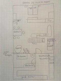 Romantische Wohnung Bauernhof, 100m2 offenes Dachgeschoss - Auhausen - 9