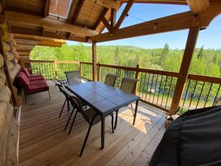 Chalet bois rond aux paysages uniques avec Spa ! - Lac-aux-Sables - 6