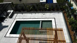 Palulu Flat - Conforto e Conveniência Garantidos - Ar Condicionado - Área de Lazer com Piscina e Sauna - Garagem Subterrânea - Serviço de Praia - Juqueí - 5