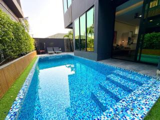 Huge Luxury, 3 Bedroom, private pool villa near to the beach - Jomtien - LV99 - Jomtien Beach - 9