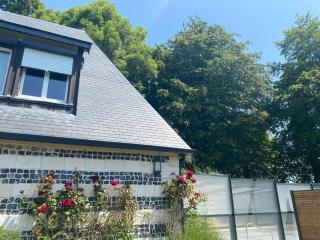 Maison 10p avec piscine, chauffée et partagée avec 1 autre gîte, horaires privatifs pour chaque gîte - Réservation sur https auxportesdetretat fr - Villainville - 3
