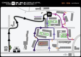 Capsule Hotel Constellation 91 - 7
