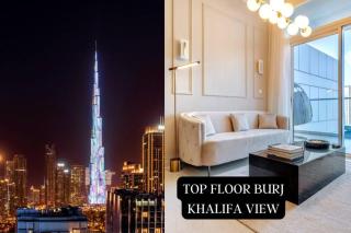 Luxury Top Floor apt with Full Burj Khalifa view - Dubai - 0