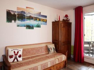 Studio rénové 6 pers, accès direct pistes, proche commerces et télésiège, balcon exposé Est - FR-1-322-461 - Les Orres - 9