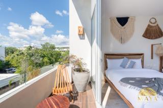 NHOA 307C Lux 1BR Condo Pool View in Aldea Zama - Tulum - 5