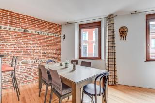 Duplex Tolosa - Pont-Neuf, Dôme de la Grave, 2 BDRs 85m2, AC, Free private car park - T3 85m2 avec clim, parking privé gratuit - Toulouse - 8
