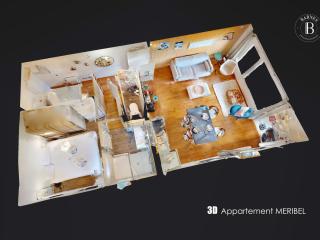Appartement familial à Morel, proche des pistes, avec balcon ouest, wifi gratuit et conciergerie - FR-1-613-96 - 4