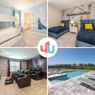 224 - Wonderful 8 bedroom house w pool jacuzzi - Orlando - 0