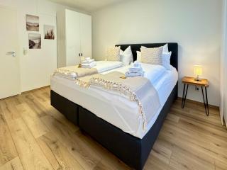 3 Zimmer Apartment, 80 qm, ruhig und zentrumsnah, max 5 Pers, Balkon, Garage, Internet 300 MBit - 3