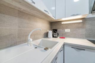 Moderne Ferienwohnung mit Meerblick, Klima, WiFi - Baška - 4