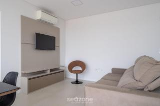 Belo apto com churrasqueira 100m da praia BLN0802 - 3