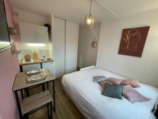 Rose, Studio proche centre ville - Caen - 9