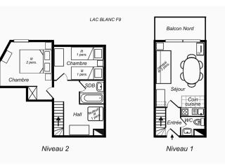 Duplex Calme 3 Pièces, 6/7 Pers. - FR-1-182-114 - Méribel - 4