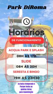 Piazza diRoma acesso diRoma Acqua Park gratuito Star Temporada - Caldas Novas - 9