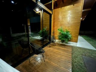 casa de campo rústica para show rural - 5