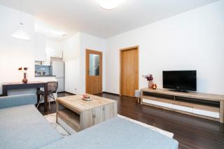 ALURE RESIDENCES 3 & 24h self check-in, parking in the garage in the apartment building included, new building, terrace, green location with a forest park with a lake, children's playground - 6