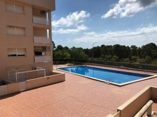 Apartamento acogedor en Mont-roig del Camp: 2 habitaciones, piscina, aire acondicionado - ES-9-152 - 0