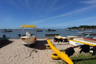 Garden apartment on the Orla with view of river and lighthouse - 8