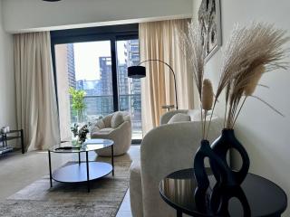 Burj Khalifa view - Modern 1BDR apartment - Dubái - 7