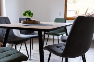 BEST STAY Haus Martina im Herzen der Rhön - 3 einzelbuchbare moderne Wohnungen für 2-8 Personen, Terrasse, Balkon, Garten, Ski und E-Bike Keller, Lounge, freies Wlan, familienfreundlich - Poppenhausen - 1