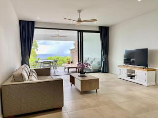 Appartement 2 chambres avec piscine, vue mer sur la baie - 9