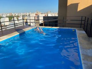 alquiler departamento por dia av Corrientes a pasos movistar arena y rural 1 2 3 4 y 5 personas cocheras piscina wi fi Se solicita SEÑA - 4