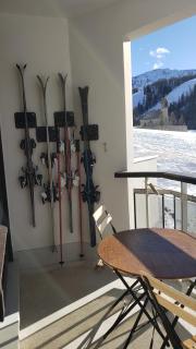 Balcon plein Sud sur les pistes - 1