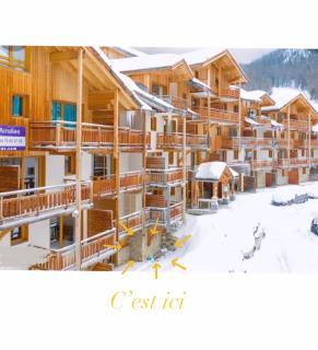 Les Orres 1800 - Appartement t1 bis pieds des pistes - accès piscine - parking privé - Les Orres - 5