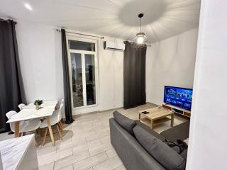 Lumineux 2 pièces - centre-ville climatisé - netflix prime canal - bien placé - 8