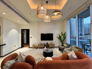 Manzil - 3BR in Palm Jumeirah with Private Beach Access & Sea View - Dubaï - 9