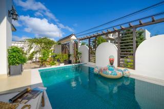 New and spacious villa with 3 private bedrooms and swimming pool, 5 minutes to Han river, free parking - 7