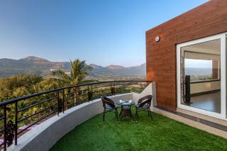 SaffronStays Kaleidoscope, 4BR heated pool villa in Mulshi - Mulshi - 9