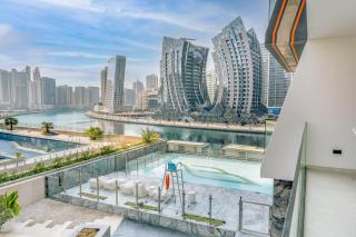 Luxury 1BR Apartment in Binghatti Canal by PK Holidays - Dubai - 0