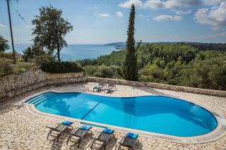 Endearing Kefalonia Villa 3 Bedrooms Villa Afrato Sea View Private Pool Wonderful Sea View Trapezaki - Céphalonie - 9