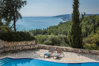 Endearing Kefalonia Villa 3 Bedrooms Villa Afrato Sea View Private Pool Wonderful Sea View Trapezaki - Céphalonie - 8