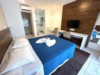 V820 Lindo flat em hotel BSB andar alto - Brasília - 3
