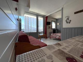 Studio classique 4 personnes, balcon, aux Menuires - FR-1-452-259 - Les Menuires - 8