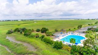 NEW LISTING! Two Bedrooms in A Building with Marsh and Ocean Views - - 9