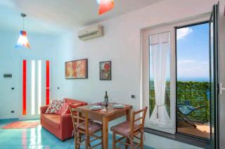 In Amalfi coast: Bouganvillea Romantica Casa vista mare - Furore - 6