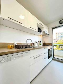 Le Maeva : Apt 4 Prs, Clim, Garage, piscine - Antibes - 9