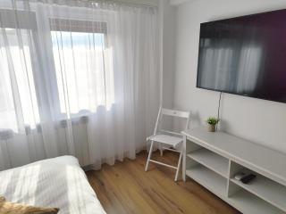 Platinum Apartment - apartament cu 3 camere, 2 dormitoare, 2 bai, bucatarie complet utilata, living, 2 balcoane - 1