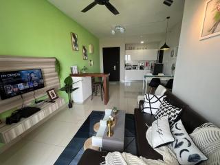 RiverView 8PAX 3BR in KBtown PS4, Netflix A-6-3 - Kota Bharu - 8