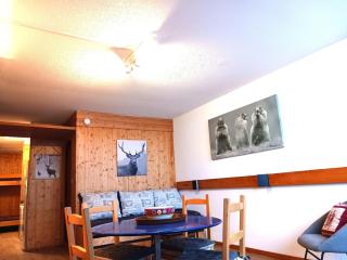 Studio 30m² exposé sud avec balcon, WiFi et animaux acceptés à Arc 1600 - FR-1-411-123 - Arc 1600 - 9