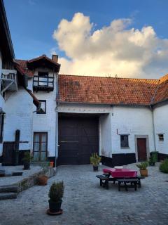 Charming and cosy ART DECO house in old historic farm with private natural pool and gardens with hiking and cycling trails nearby - Saint-Trond - 0
