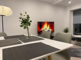 Apartment Business Suite mit Netflix Premium & Parkplatz, zentral zu Audi & Schwarz Gruppe with 2 Bedrooms & Fußbodenheizung - Bad Friedrichshall - 9