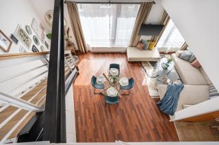Spacious rooftop home with parliament&Danube view - Budapest - 9