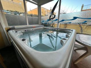 Village naturiste - Villa Le spa de la Palmeraie - 3 chambres - 100 m2 - 7