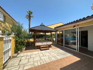 Village naturiste - Villa Le spa de la Palmeraie - 3 chambres - 100 m2 - 1